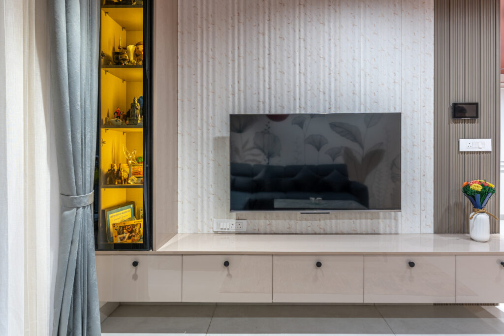 Interior Design Blog | Latest Home Decor Ideas & Interior Design Inspiration | Untold Concepts – Luxury Interior Designers in Chennai Space-saving bedroom design with study unit and work-from-home setup in Chennai apartment