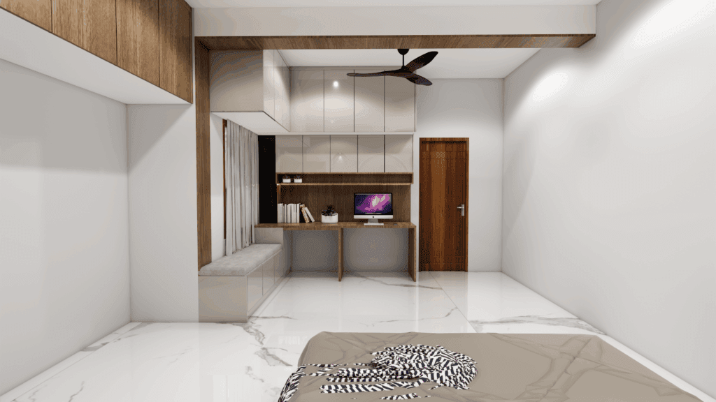 Defining 2026 Homes | Untold Concepts – Luxury Interior Designers in Chennai Bright Scandinavian home interior with natural light, wooden finishes, and simple elegant design