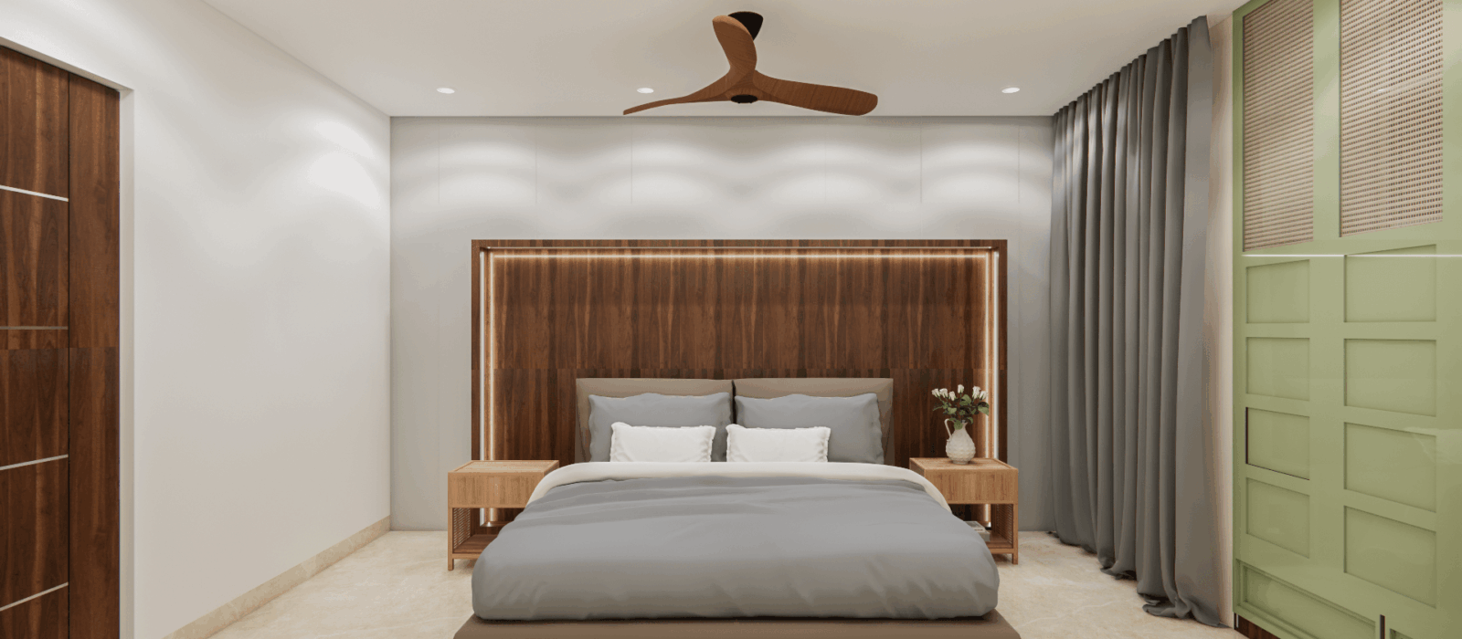 Premium Bedroom Design – Modern & Elegant Interiors | Untold Concepts Luxury bedroom interior design by Untold Concepts | Modern minimalist bedroom setup in Chennai