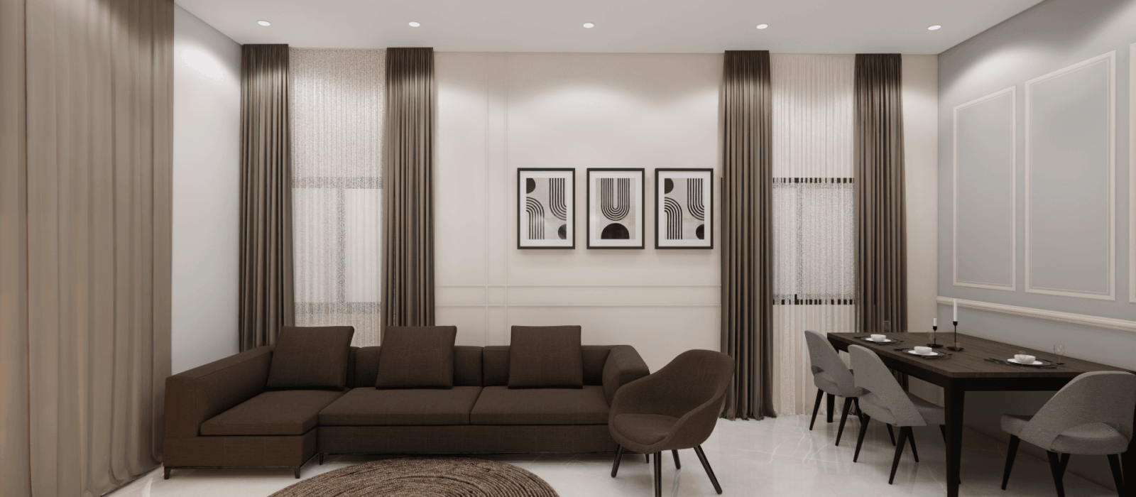 liv v2 (1) (1) Living Room with minimalistic interior
