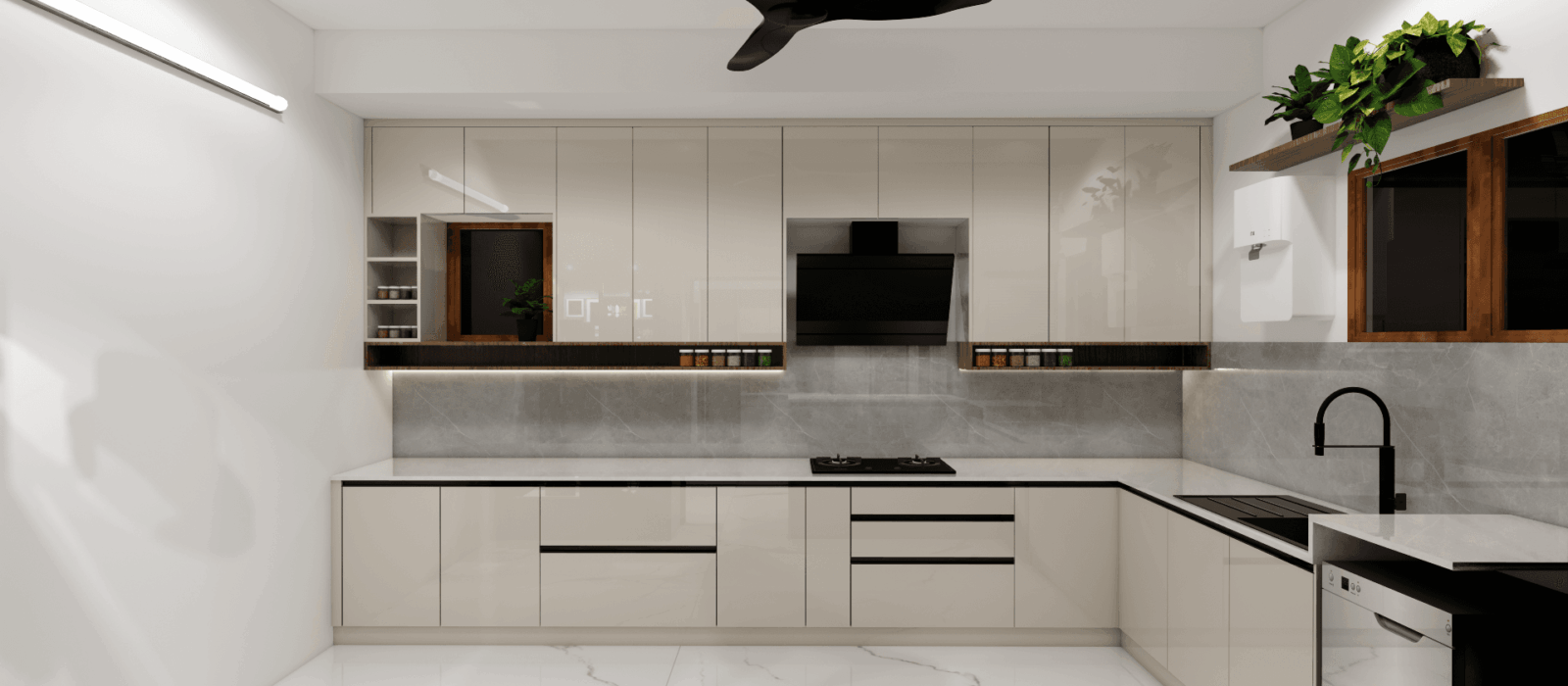 Modern Japandi Interior Design Ideas for Timeless Spaces Minimal Japandi interior design featuring low furniture, natural wood, and balanced neutral colours
